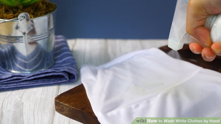How to Wash White Clothes by Hand