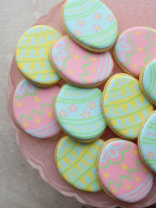 Easter Egg Sugar Cookies