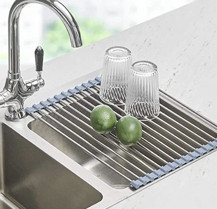 Roll Up Dish Drying Rack for just $6.82 shipped (Lowest Price I’ve Ever Seen!)