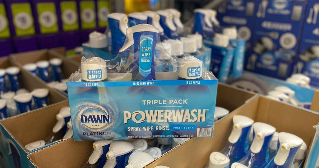Dawn Platinum Powerwash Dish Spray w/ 2 Refills Only $7.99 at Costco