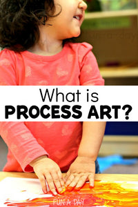 Let’s take a look at what process art is and how beneficial it is for kids of all ages.