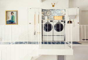7 Ways to Make Your Tiny Laundry Closet Work Harder