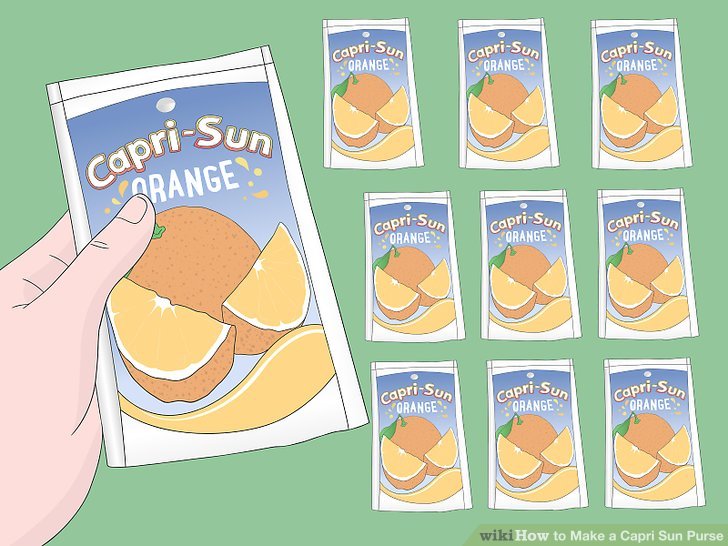 How to Make a Capri Sun Purse