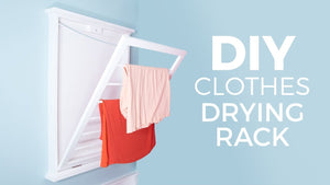 How to make a DIY Clothes Drying Rack