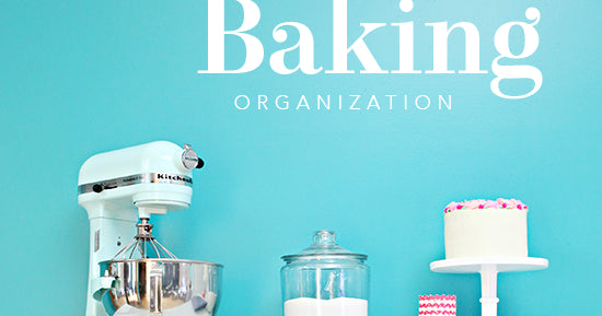 Baking Cart Organization