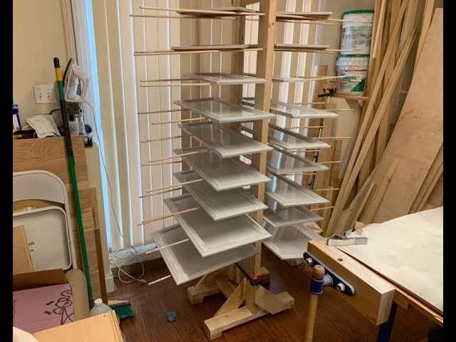 drying rack for painting some cabinets, that will be the next video