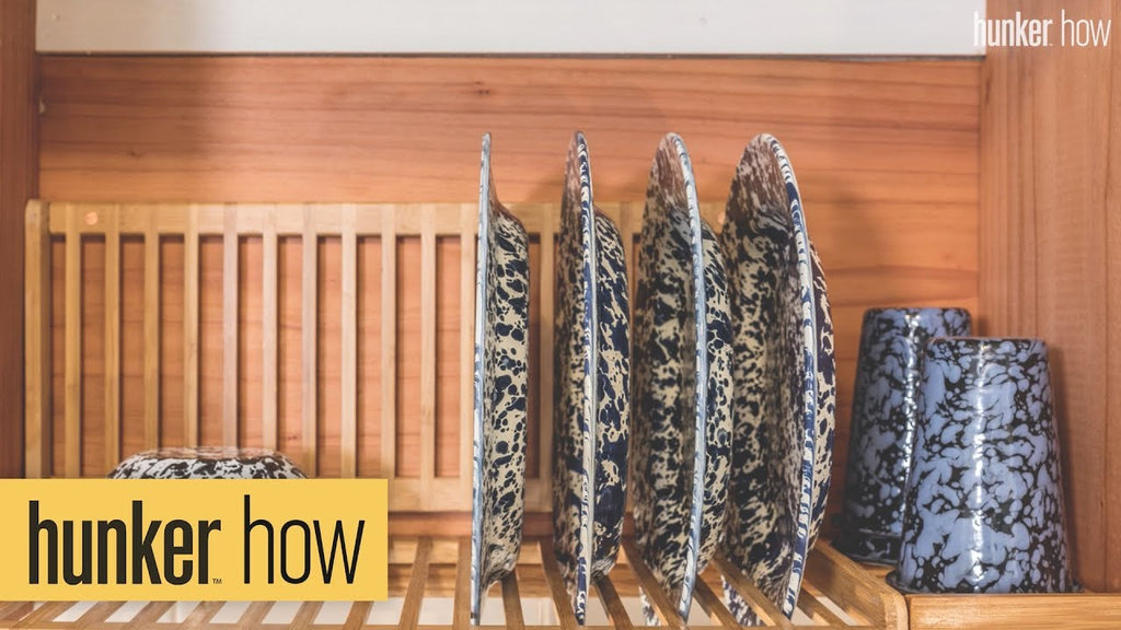 With this in your kitchen, setting the washed dishes to dry is now the same thing as putting them away