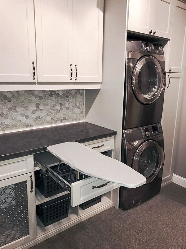 Make Life Easier With Custom Laundry Storage