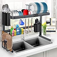 Over The Sink Stainless Steel Over Sink Dish Drying Rack only $47.99