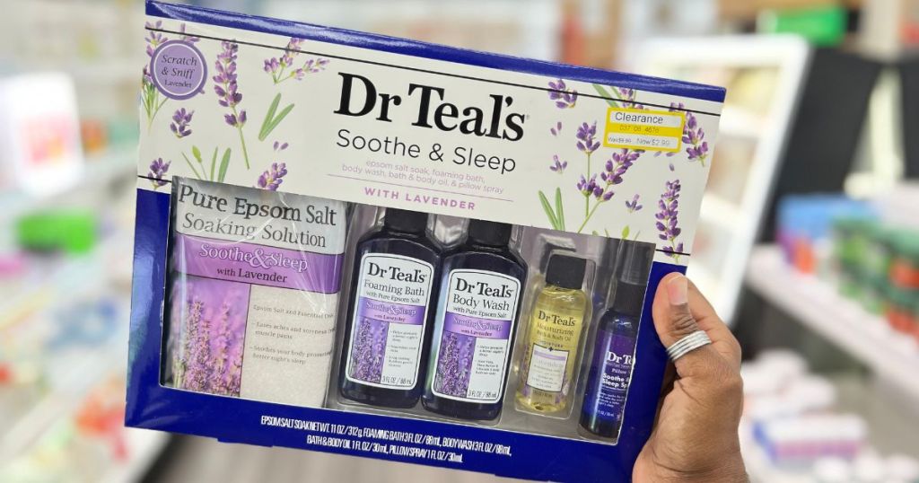 70% Off Clearance Beauty Gift Sets at Target = Dr. Teal’s Soothe & Sleep Set Only $2.99 (Reg. $10)