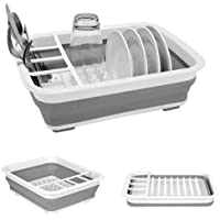 Zouyo Collapsible Dish Drying Portable Dish Drainer Dinnerware Organizer only $8.19