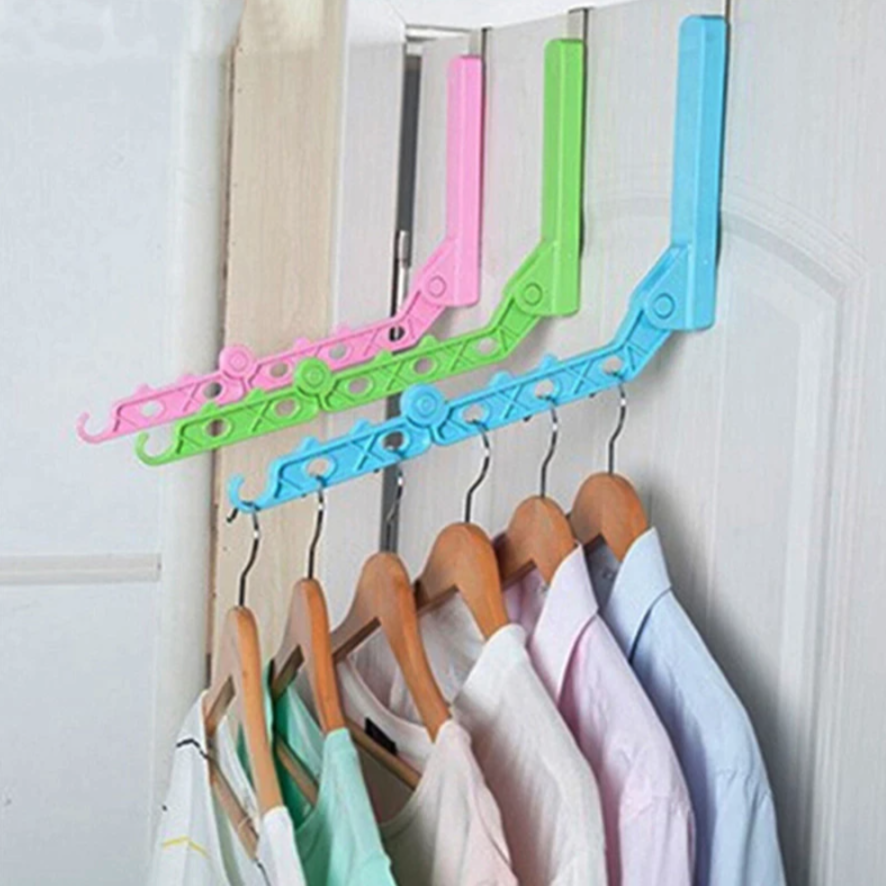 Foldable Over-The-Door Drying Hanging Rack