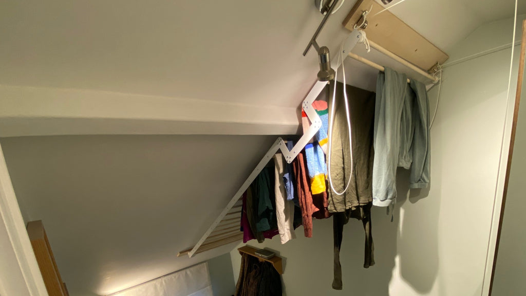 Stairway Drying Rack Rises Above the Rest
