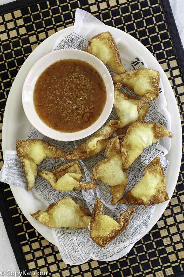 Cream Cheese Wontons