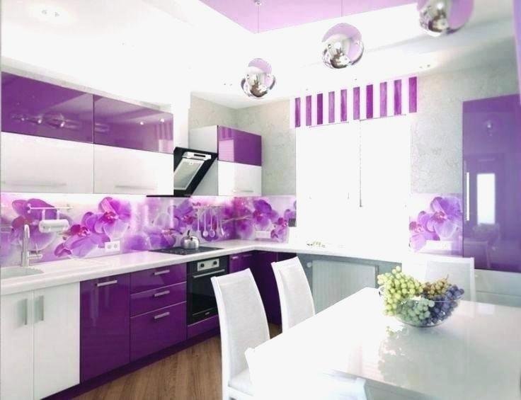 Tempting Purple Kitchen Decor