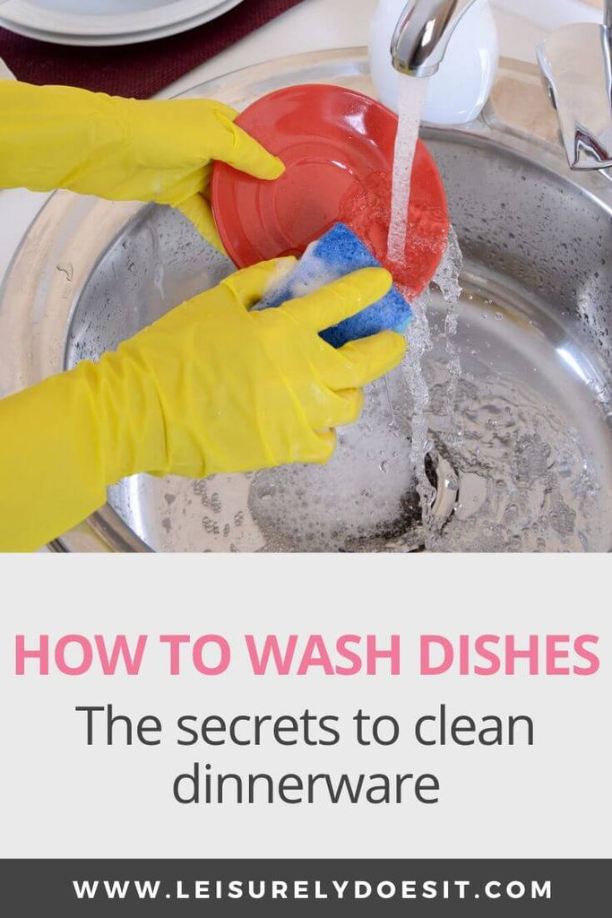 How To Wash Dishes  The Secrets To Clean Dinnerware