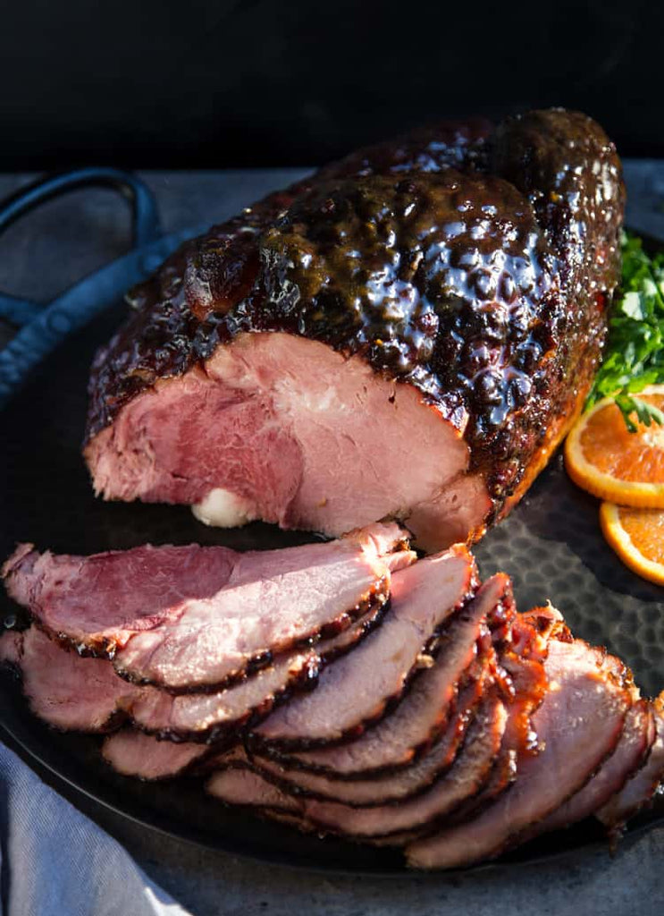 Smoked Ham with Brown Sugar Glaze