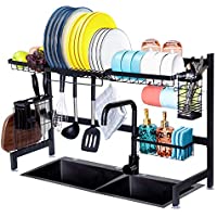 SIMFLAG Over The Sink Dish Drying Rack only $37.99 – Mobivycom