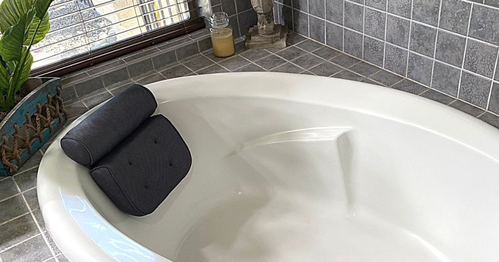 Mesh Bath Pillow w/ Hanging Hook Only $23.99 Shipped on Amazon (Regularly $50)