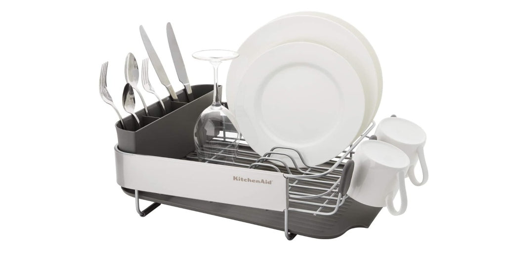 KitchenAid’s Stainless Steel Compact Dish Rack just hit the Amazon 2022 low at $46 (Reg. $60)