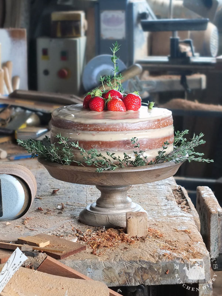 Strawberry and Thyme Layer Cake