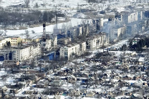 Drone pics show scale of destruction in Bakhmut, Ukraine