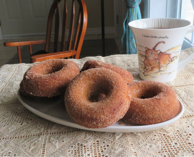 Baked Apple Cider Donuts (Small Batch)