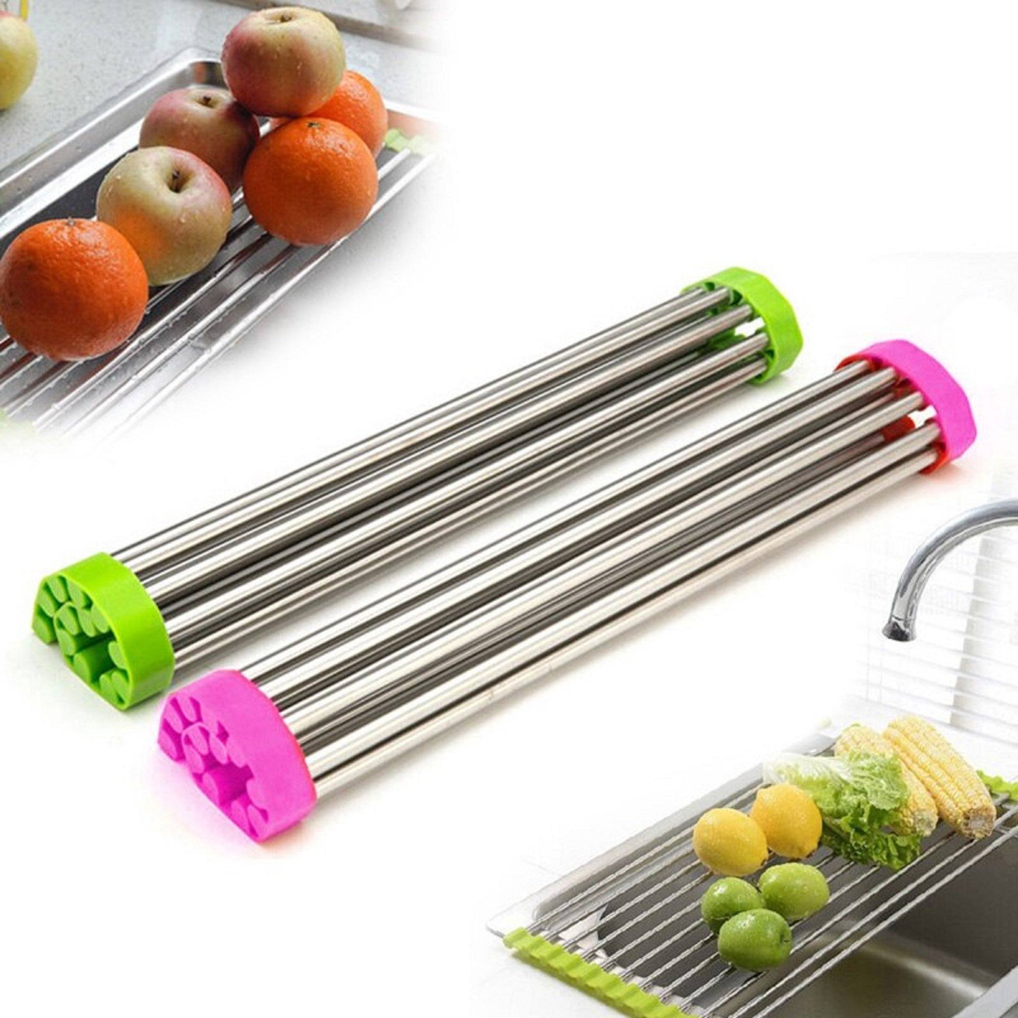 Fantastic Kitchen Roll Up Drying Rack