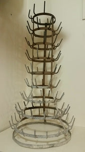9 Tier French Bottle Drying Rack