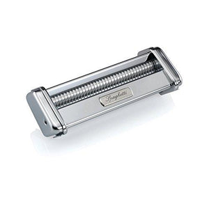 Atlas Made in Italy Spaghetti Pasta Cutter Attachment, Stainless Steel - Works with Atlas Pasta Machine, 10-Year Warranty