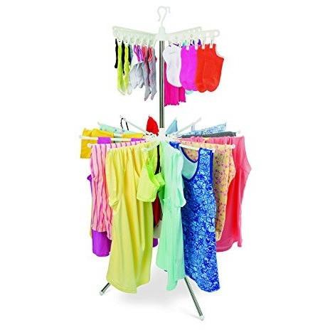 2 Tier Indoor/Outdoor Tripod Clothes Drying Rack