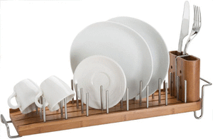 Drain Forest Bamboo Dish Drainer